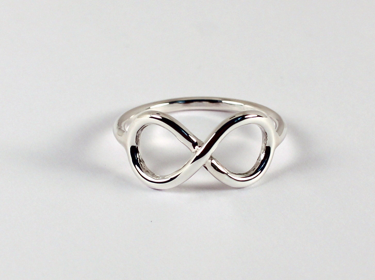MADE TO ORDER - Infinity Ring - Sterling Silver