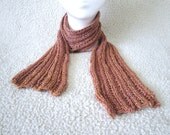 Hand Knit Spring Scarf Glitter Shimmer Sparkle Fashion Scarf Skinny Thin Accessory Women Teens Girls Summer Lightweight Whisper Lace Lacy