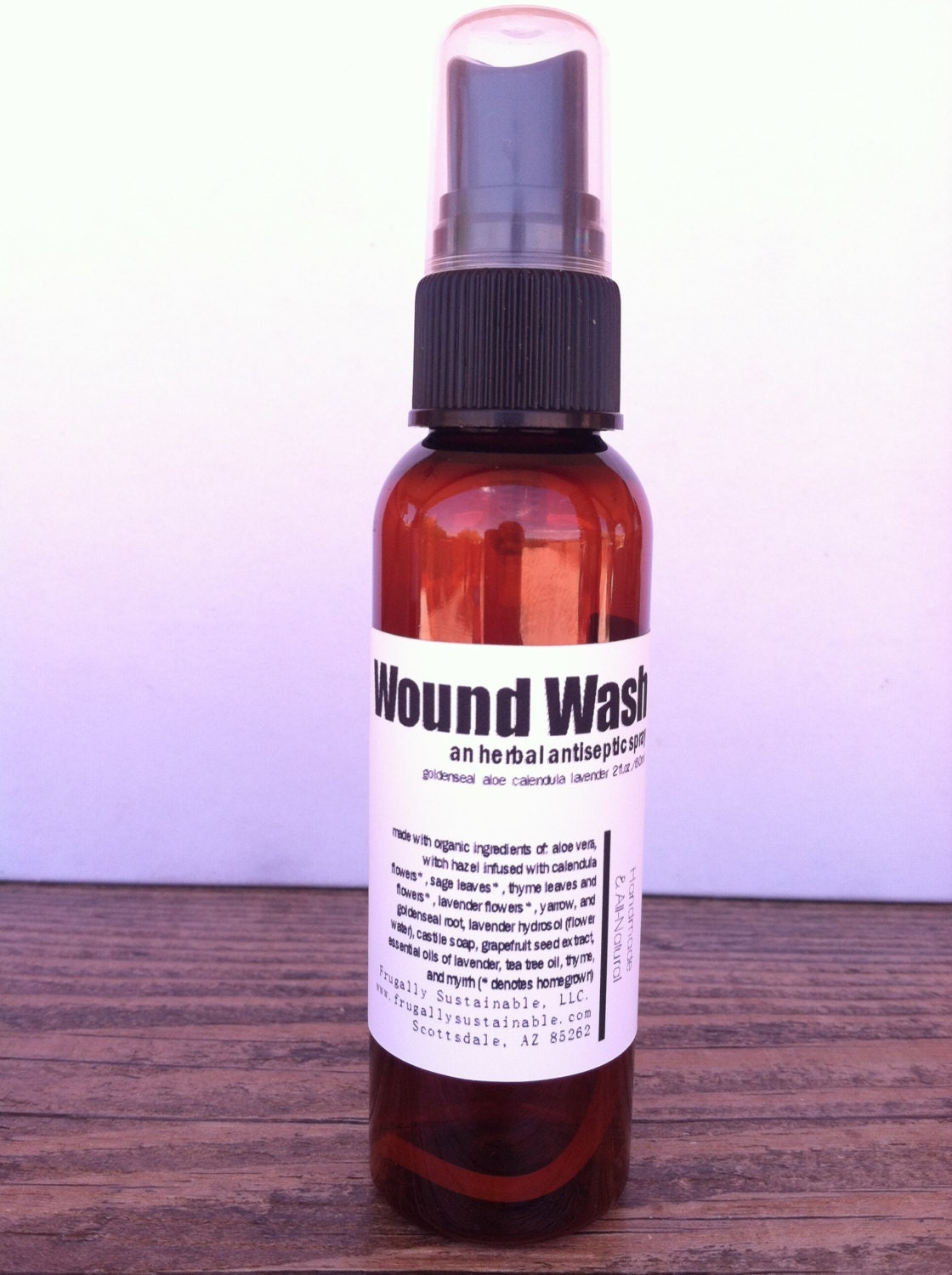 Herbal First-Aid Spray -- 2 ounces