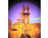 Gothic Dark Art, Summerland, Victorian Cemetery Art, Surreal Art Print, Fantasy Art
