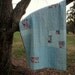 Blue Quilt, Modern Quilt, Blue Lap Quilt, Mosaic, Anna Maria Horner, Innocent Crush