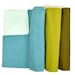 Modern Baby Blanket, Baby Bedding, Baby Quilt, Gender Neutral, Green, Blue, Colorblocked