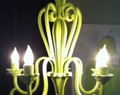 Delicious Granny Smith Apple Green Chandelier III