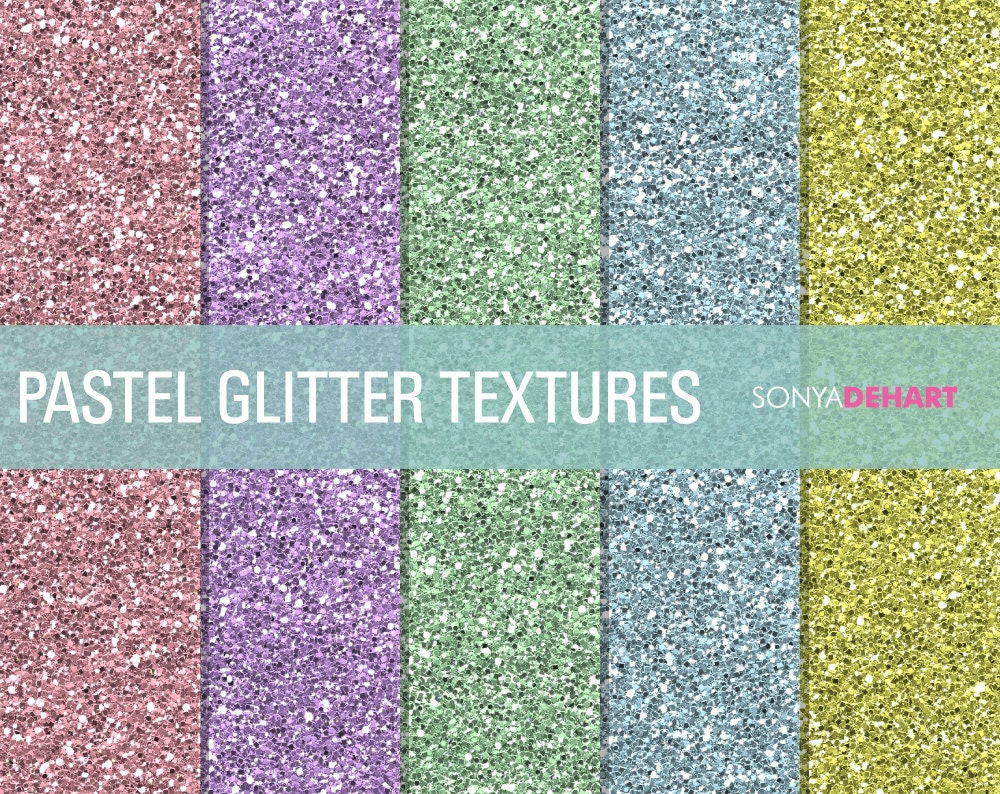 50% Off SALE Glitter Digital Papers Glitter Textures Glitter Paper Pack Pastel Glitter Instant Download Il_170x135