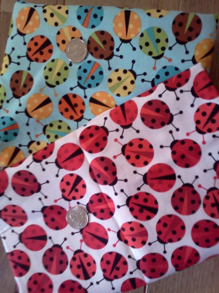 Minky Baby Blanket - Urban Zoologie Red or Bermuda Blanket with minky backing
