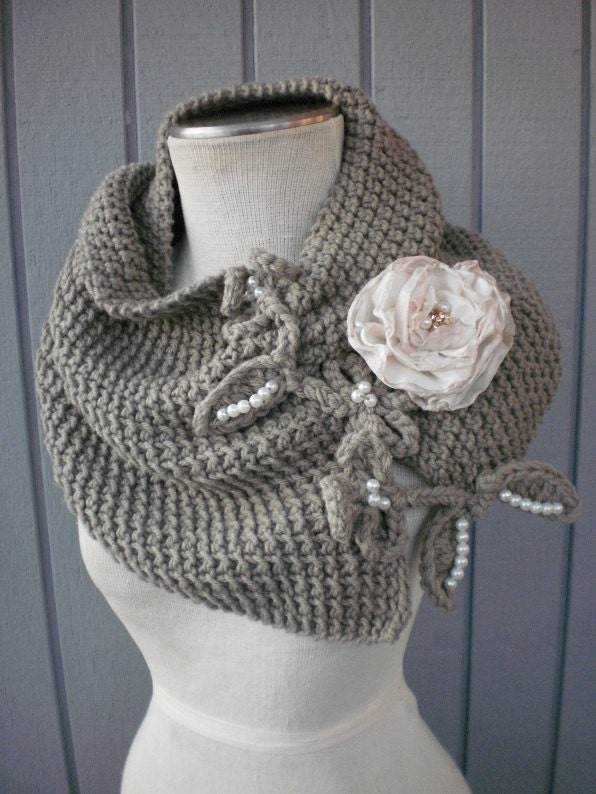 Scarf, handmade scarf, cowl scarf ,knit scarf ready to ship