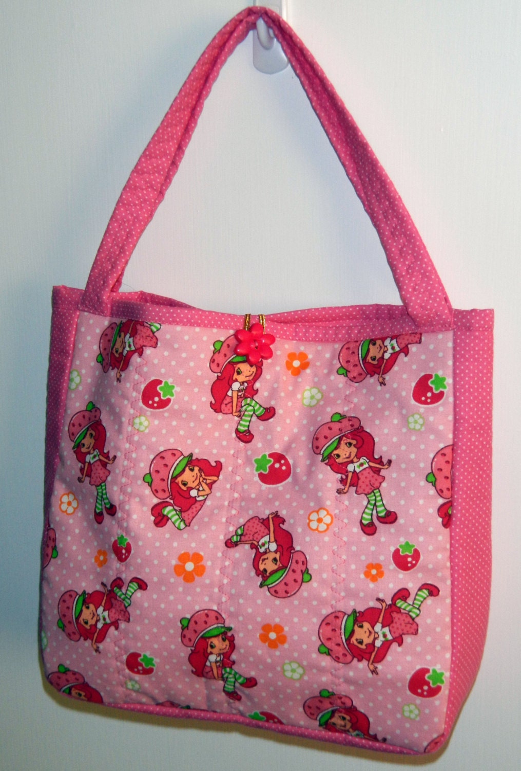 Personalized Strawberry Shortcake To Go Tote for charliemommy