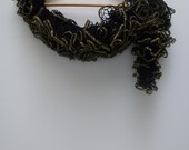 2013 Fashion crochet Ruffle infinity Scarf, READY TO SHIP
