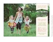 INSTANT DOWNLOAD  - Photography Marketing board - Photoshop Newsletter  template - E705