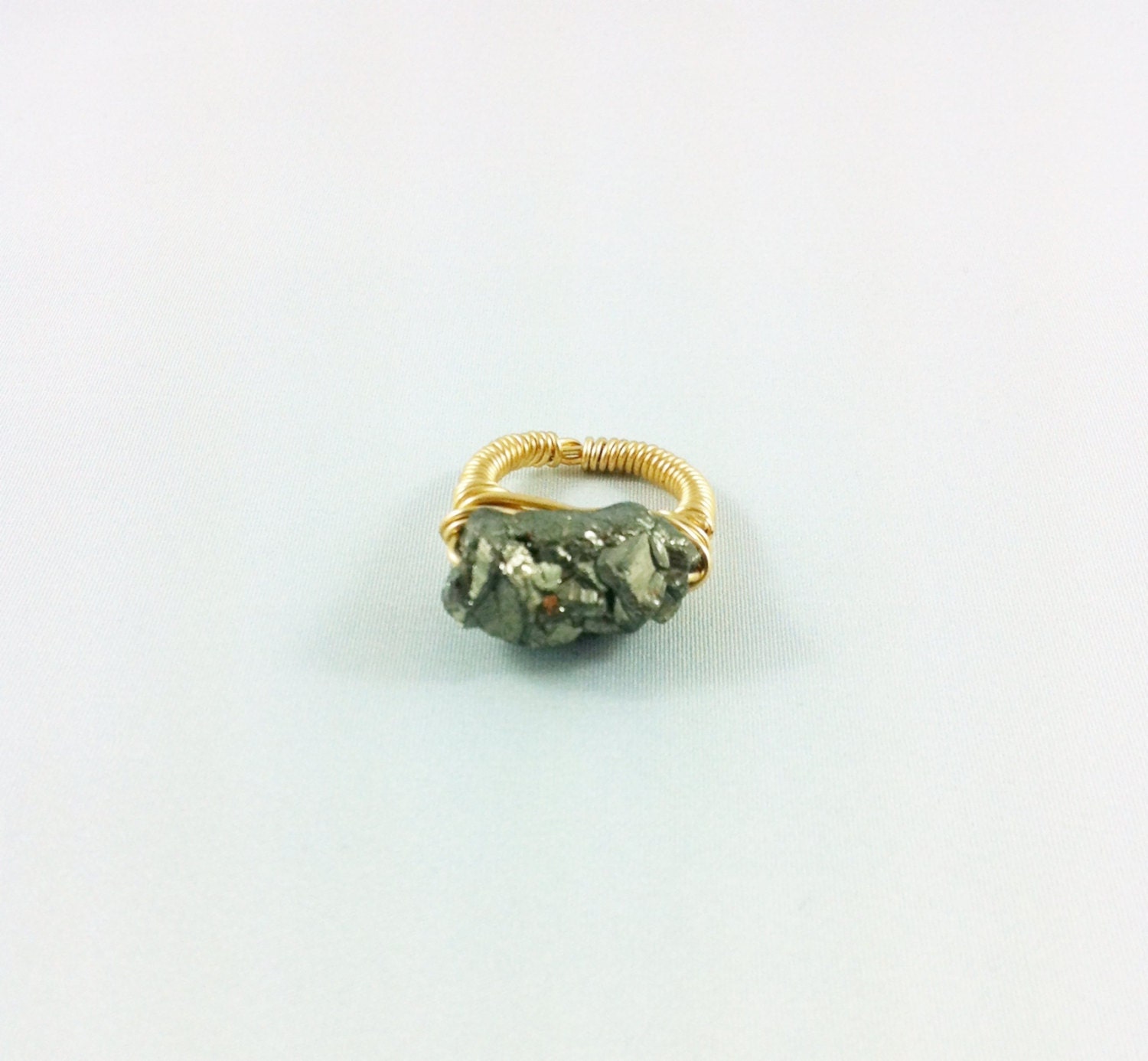 Pyrite Cocktail Ring