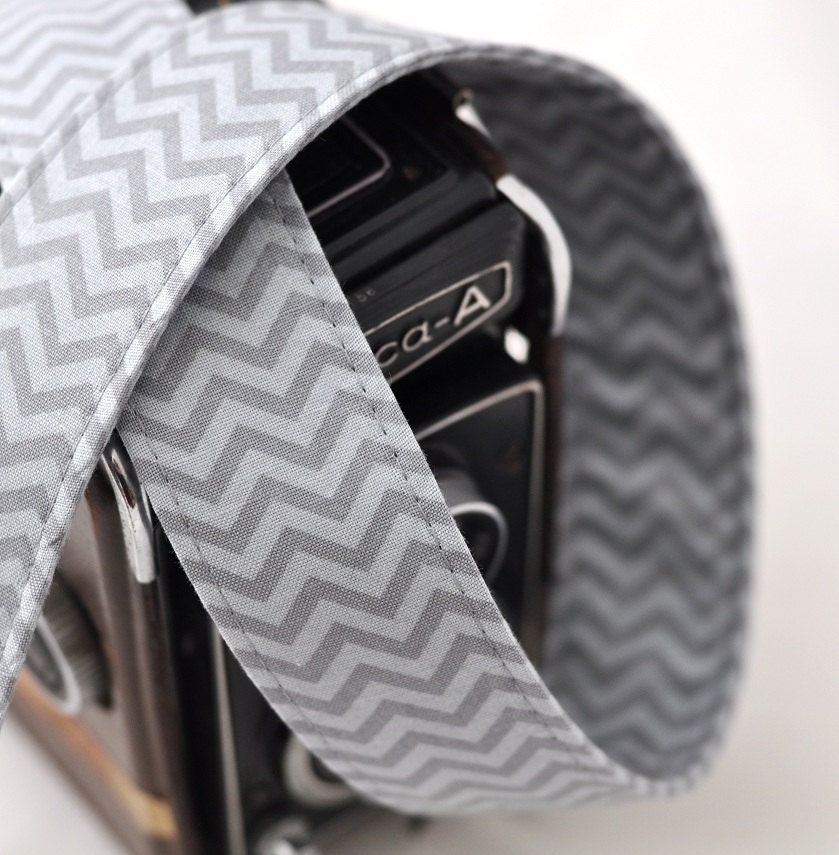Camera Strap, Ready to Ship, Camera dSLR Strap, Chevron Camera Strap - Gift for Photographers