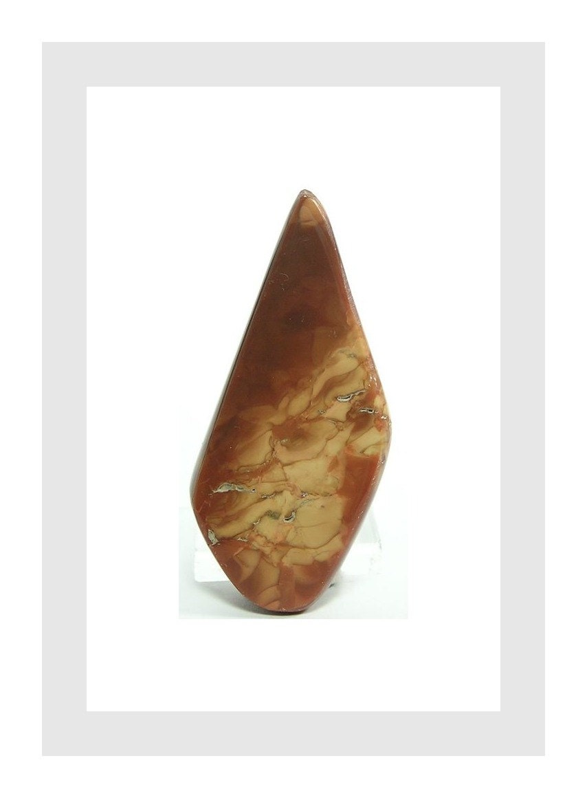 Bruneau Jasper Polished Freeform Stone in Autumn Earth Tones 162 carats