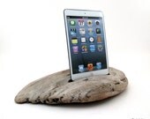 iPad Mini Docking Station in Driftwood