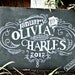 Custom Wedding Sign - Hand Painted Wedding Sign - Wedding Reception Chalkboard Sign - 8x10