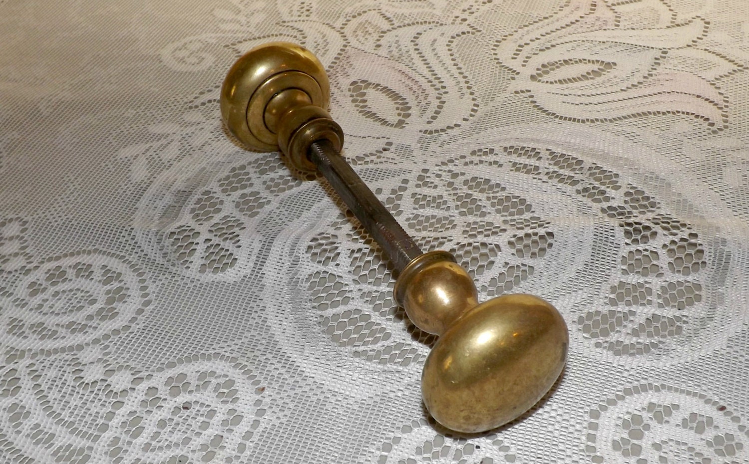 Vintage Brass Doorknob Set Home Decor Bedroom Closet