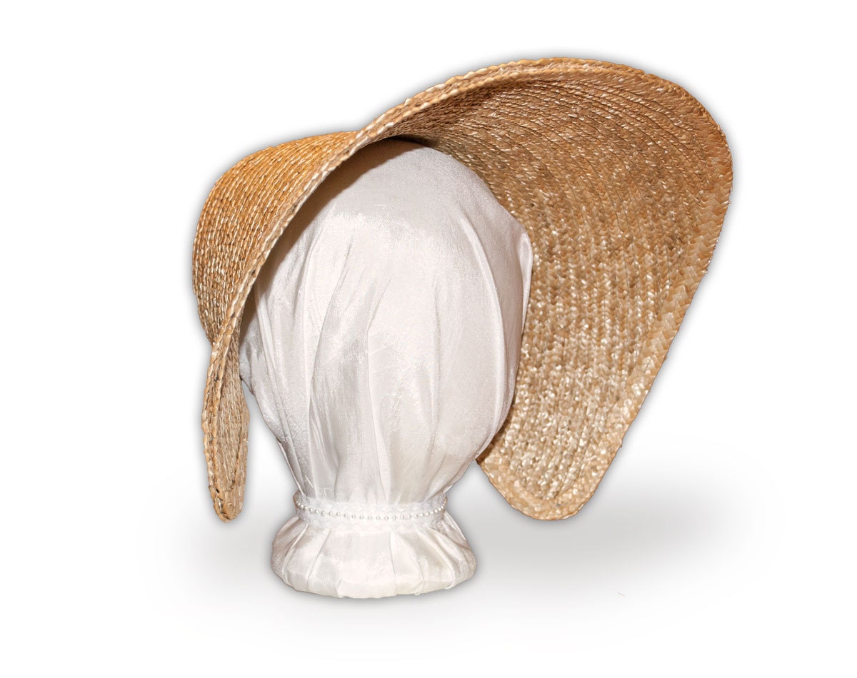 Austentation Blank- Create Your Own Victorian / Civil War Spoon Bonnet 1850's-1860's