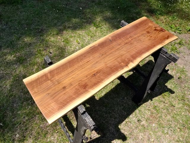Live Edge Black Walnut Solid Hardwood Wood Slab Natural Shelf Top, DIY Floating Shelf, Natural Edge, Foyer Table, Coffee Table, Bench