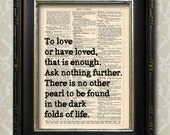 Victor Hugo, Les Misérables Vintage Book Print, Dictionary Print, Shabby Chic Art Print, Recycled Book Print Buy 3 get 1 FREE