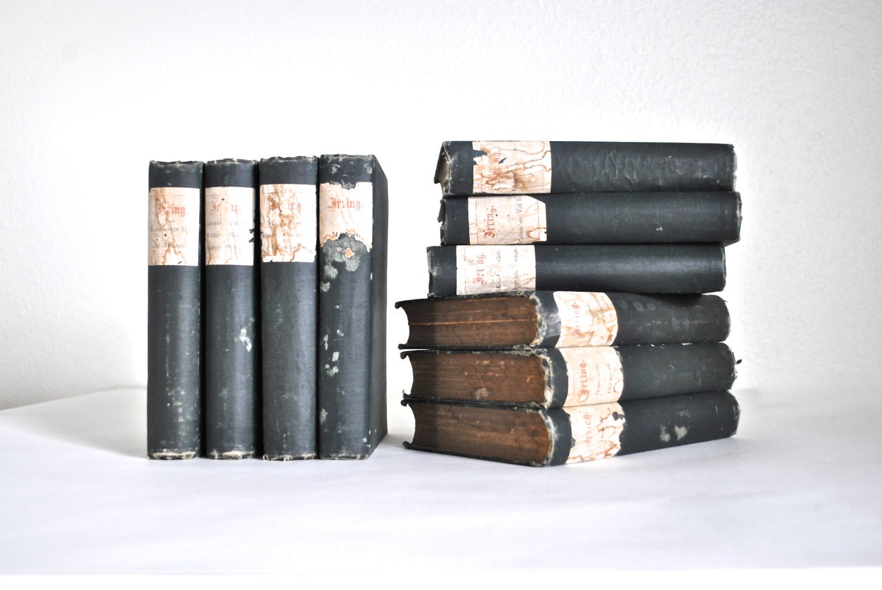 Antique Book Collection - Washington Irving - Rare 1800's