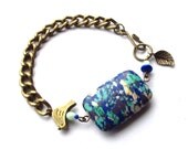 blue chunky bracelet  // Bohemian Fox Collection