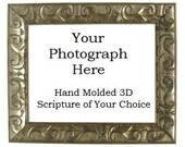 Custom Framed Bible Verse on Your 11x14 Photograph