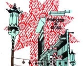 Empress of China: Screen Print Paper