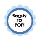 Blue Ready to Pop Scallop Circles Digital File