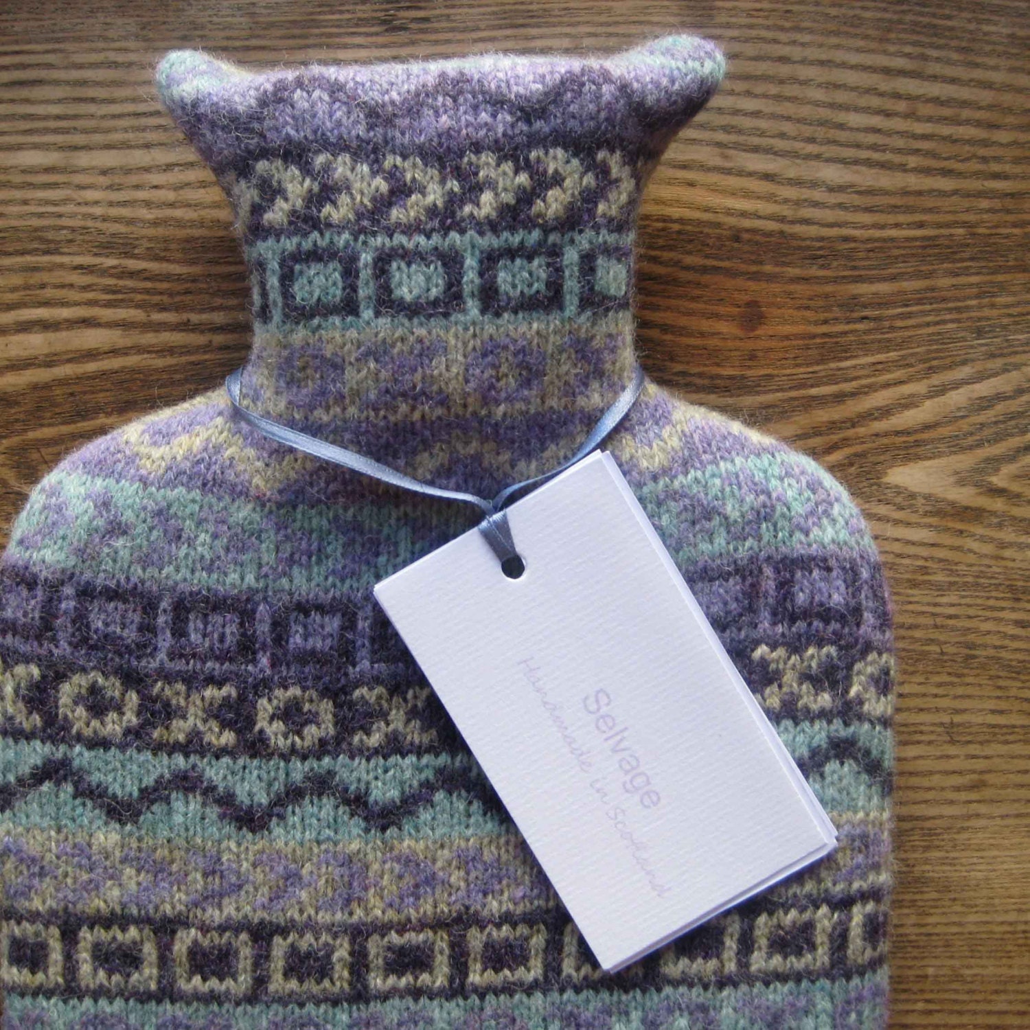 XOXO Hot Water Bottle Blue 2litre