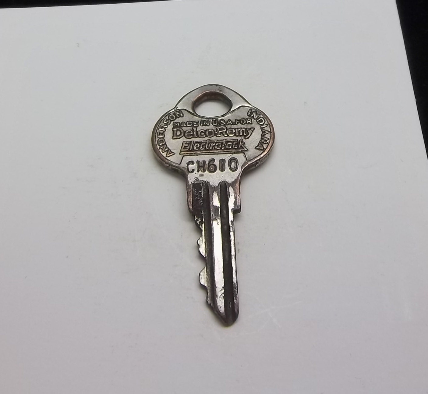 Vintage Yale Small Engine Key Steampunk Industrial Supply