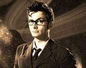 David Tennant Doctor Who Geekograph Limited Edition Metal Art