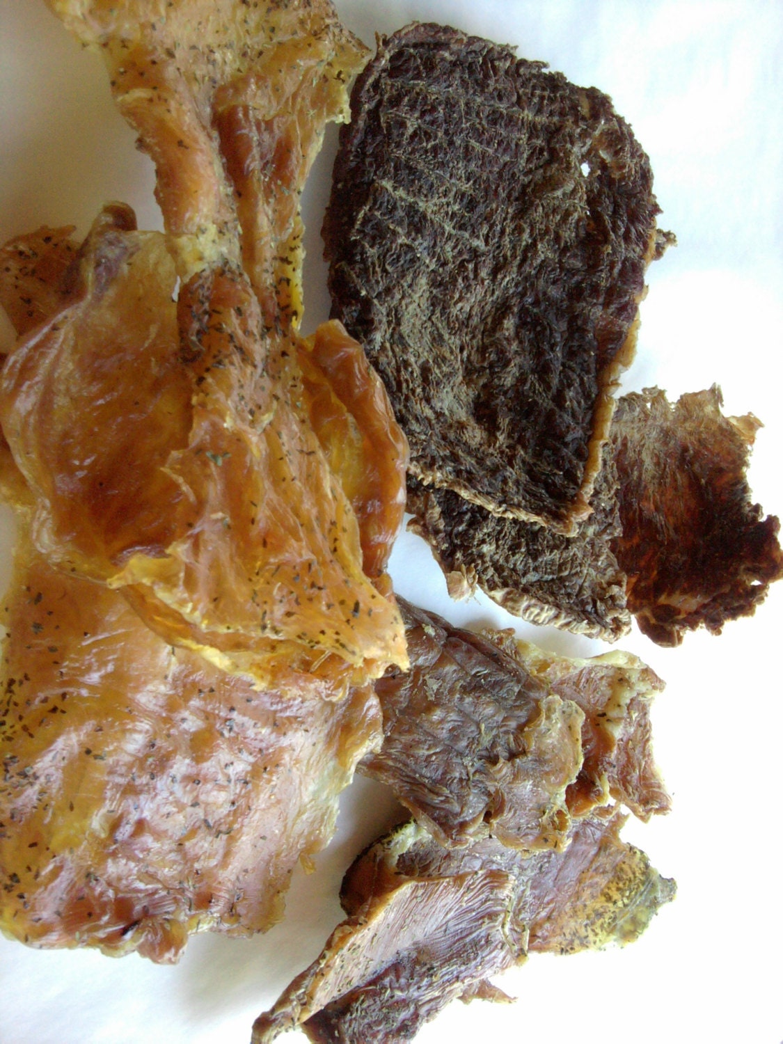 Mini Combo Jerky Sampler Chicken, Beef, Bacon Pork