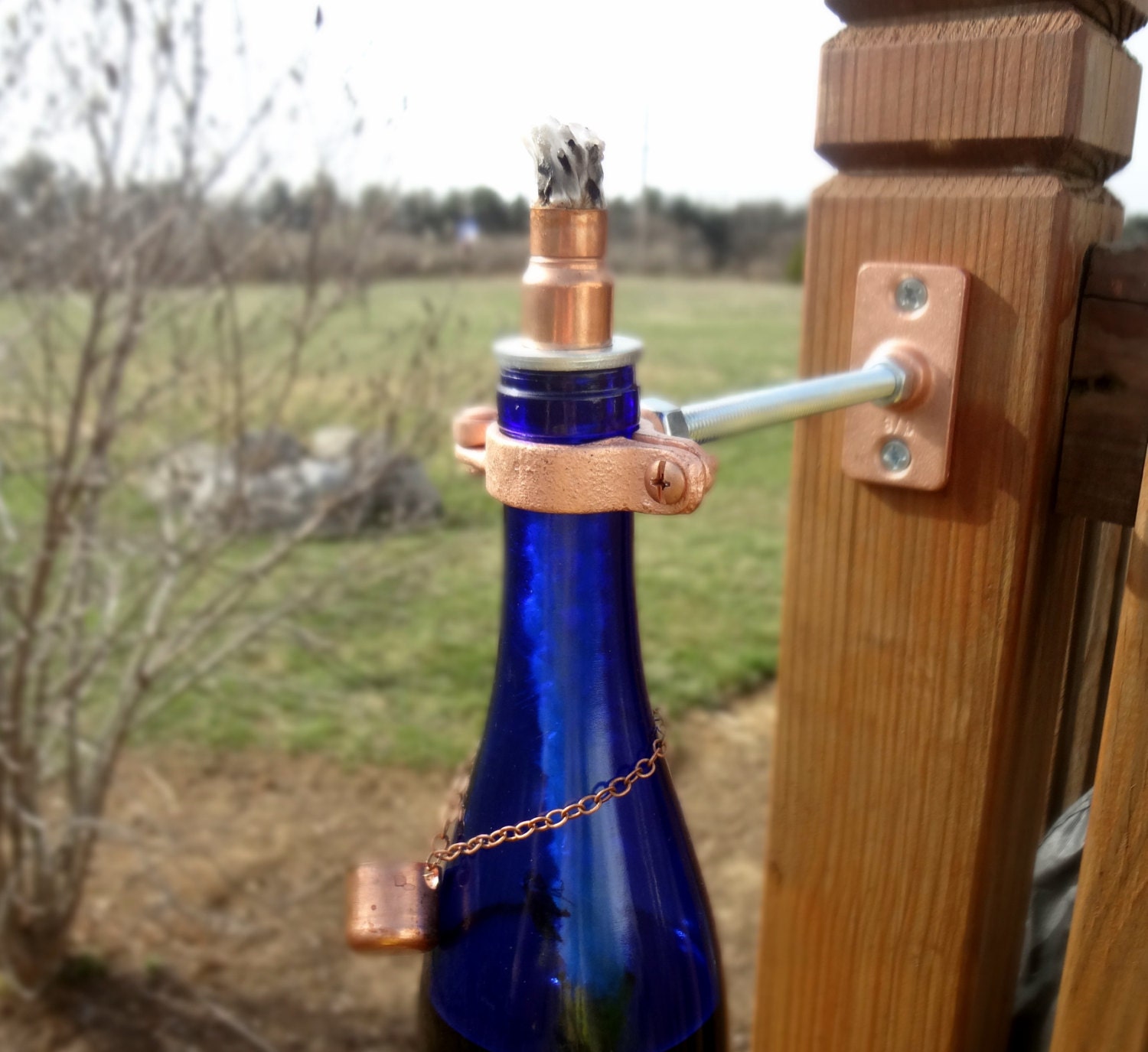 Any Qty - 25 Wine Bottle Tiki Torch Hardware Kits for Upcycling
