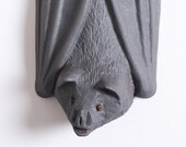 Bat facing left - Stoneware pottery