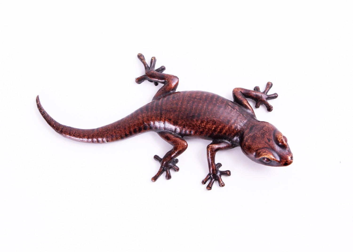 Gecko - size 3, Bronze