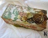 Vintage Inspired Keepsake Box