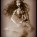 Lightpainted Doll- Porcelain Ball Jointed Doll, Tatyana, OOAK, Art Doll, Tiny, Miniature, Fairy, Faery, Gothic, BJD, Made to Order, ADE.