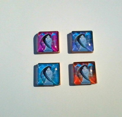 Dark Angel magnets, set of 4