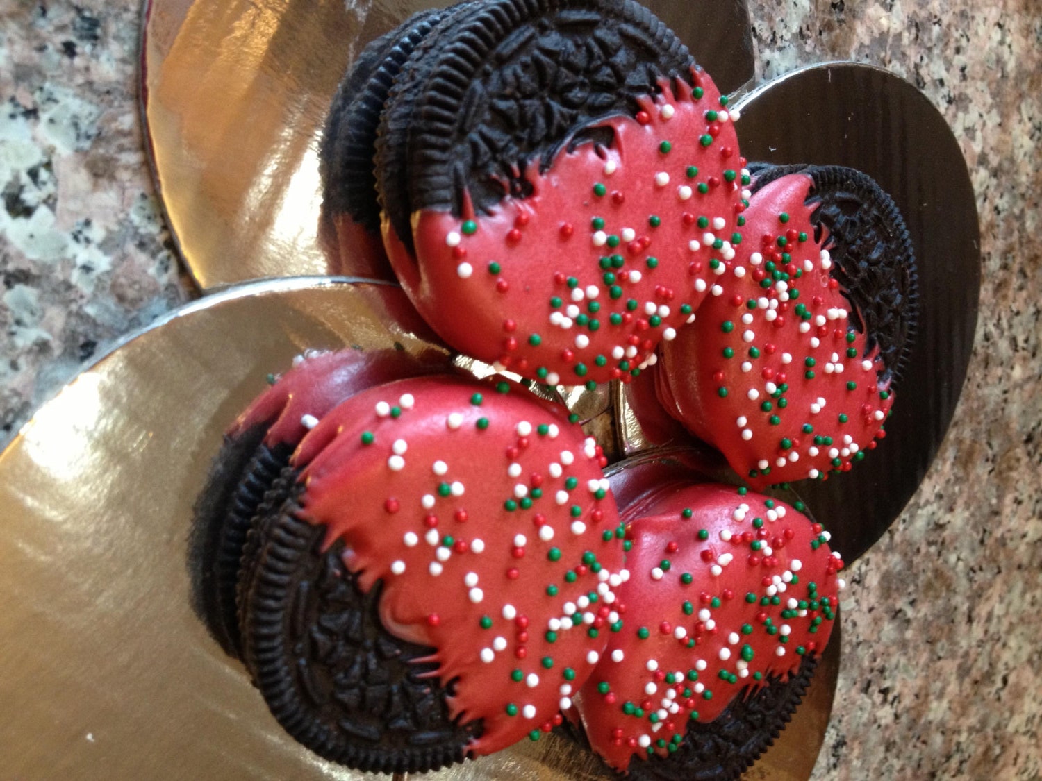 Dozen Custom Chocolate Dipped Oreos - Valentine's Day, Christmas, Teacher Gift, Favors, Birthday