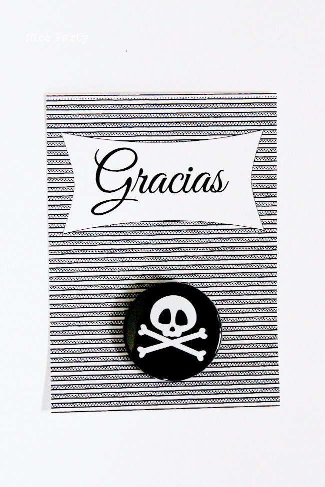 Pirate party pins