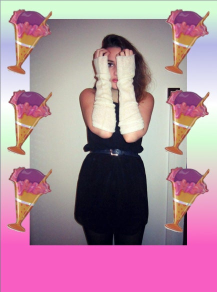 Knit Arm Warmers