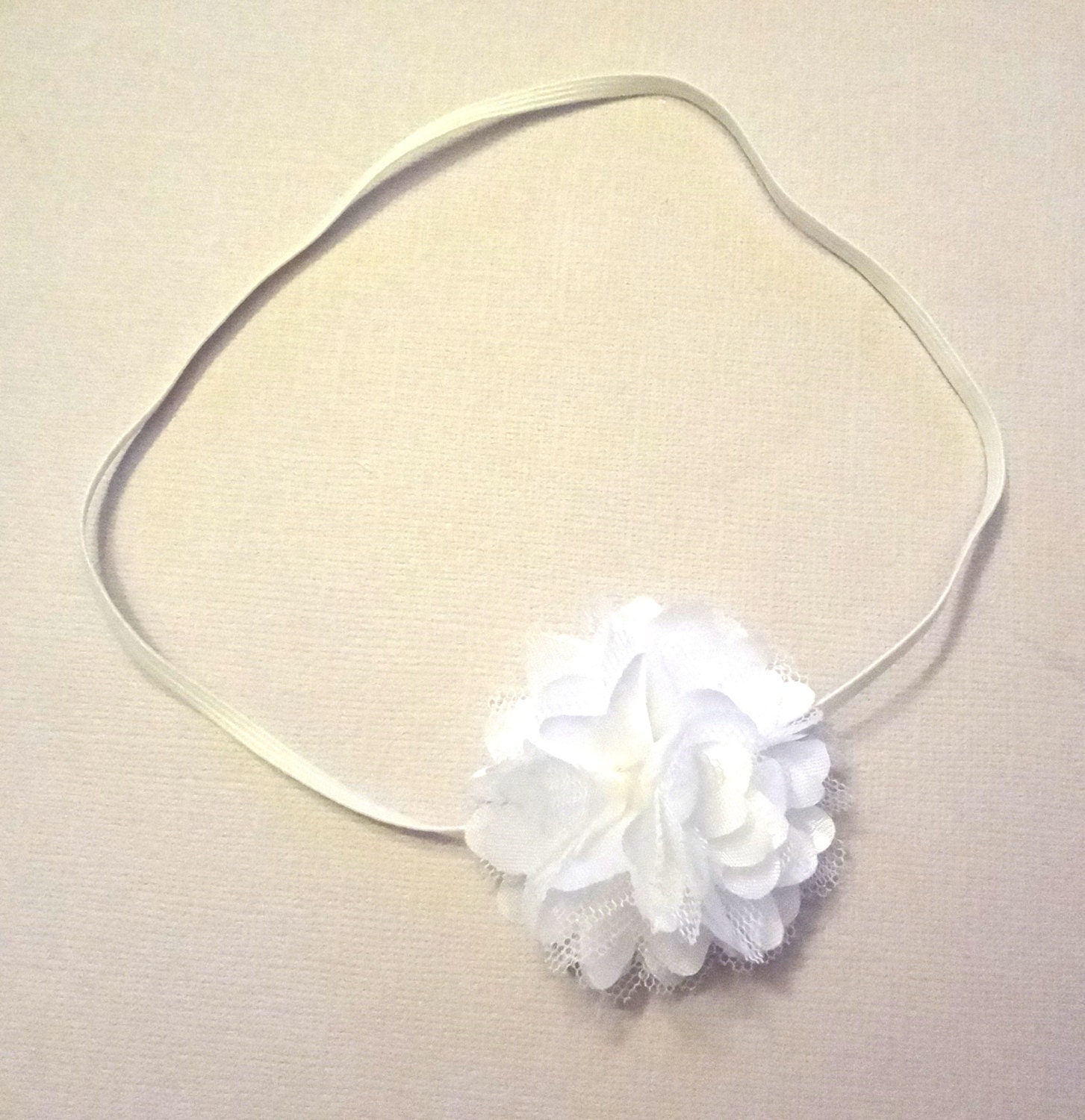 Baby Girl Headband-Newborn Headband-Baby Girl-Baby -Newborn-Infant-Toddler-Children's headband-Flower Girl- Wedding-Photo