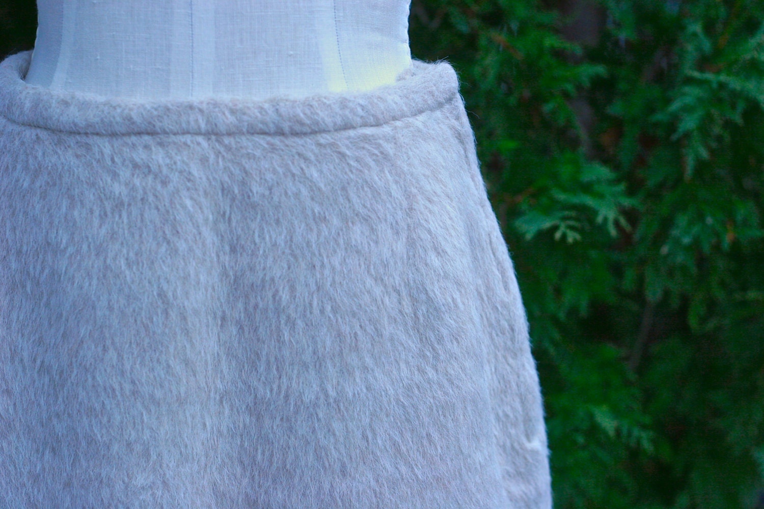 Vintage // 1960s // Whole Lotta Llama // 100% Llama Hair // Pencil Skirt