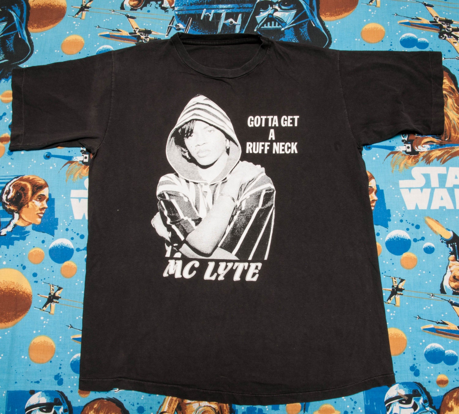MC LYTE "Ruffneck" T-Shirt Size: L