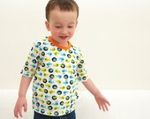 kids tee, boy shirt, t-shirt summer, whale, boys, made of 100% eco-friendly cotton jersey, handmade in Dresden