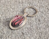 Mosaic Red Keychain