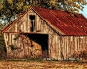 Old Farm Shed   Fine Art  Landscape  Architecture  8x10