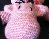 Crochet Giraffe Pillow Pet, Pillow Pal, Crochet Giraffe