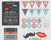 DIY Gender Reveal Baby Shower Printables Il_170x135
