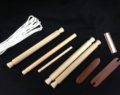 Backstrap Weaving Loom Kit for Wider Warps by Magical Moons