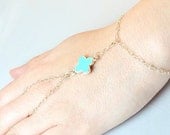Silver and Turquoise Handpiece
